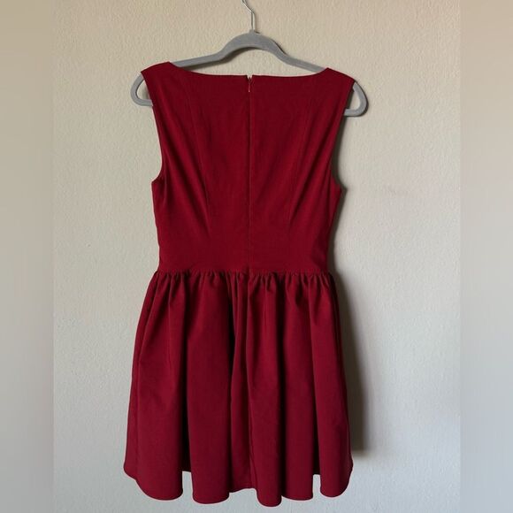 LPA Giovanna Mini Red Dress Size S - Picture 9 of 13